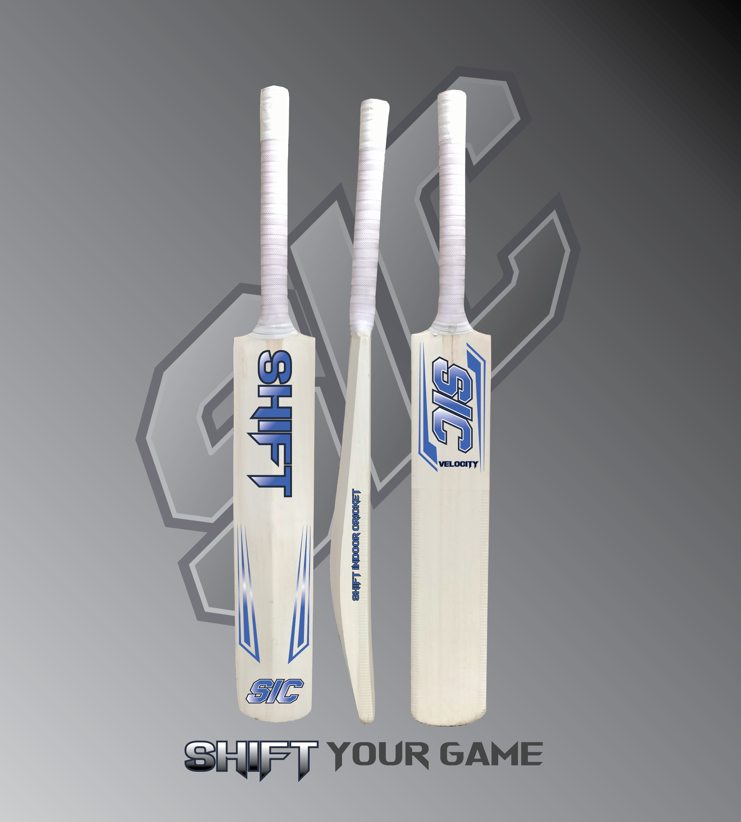 Shift Indoor Cricket Velocity BLUE Bat (SH)