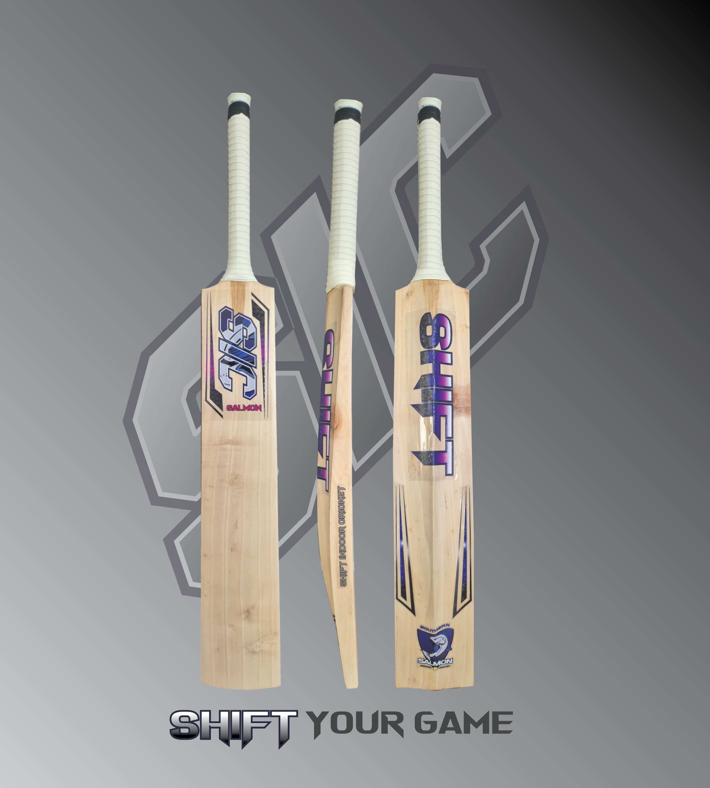 Shift Indoor Cricket Salmon Bat